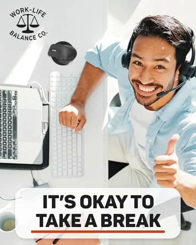 Work-Life Balance Corporation Mechanical Mouse Jiggler, Cordless & Undetectable | Keeps Computer Active thumbnail 7