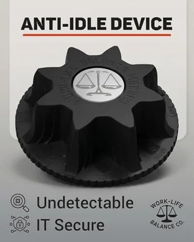 Work-Life Balance Corporation Mechanical Mouse Jiggler, Cordless & Undetectable | Keeps Computer Active thumbnail 3