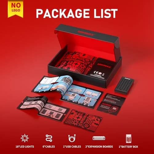 BRIKSMAX Light Kit for LEGO Ideas Motorized Lighthouse 21335 | Educational STEM Toy for Kids 6-12 thumbnail 6