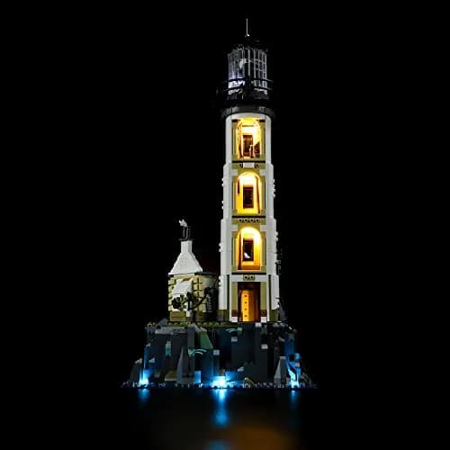 BRIKSMAX Light Kit for LEGO Ideas Motorized Lighthouse 21335 | Educational STEM Toy for Kids 6-12 thumbnail 2