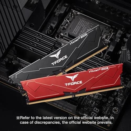 TEAMGROUP T-Force Vulcan Alpha DDR5 RAM 32GB (2x16GB) 5600MHz CL40 Desktop Memory Module | AMD Optimized thumbnail 5
