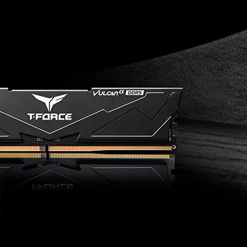 TEAMGROUP T-Force Vulcan Alpha DDR5 RAM 32GB (2x16GB) 5600MHz CL40 Desktop Memory Module | AMD Optimized thumbnail 7