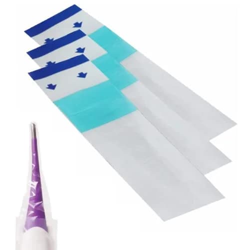 MABIS Disposable Probe Covers for Digital Thermometers, 5000 Count | Fits Most Digital Thermometers for Oral, Rectal, or Underarm Use thumbnail 1