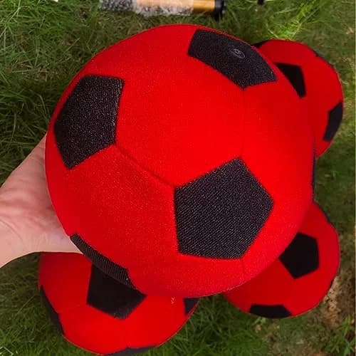 Vinfgoes 4 PCS 8'' Inflatable Sticky Soccer Ball | Outdoor Soccer Dart Board Accessory thumbnail 2