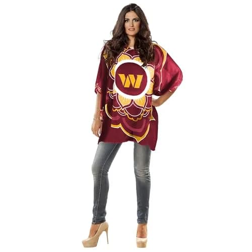 Littlearth NFL Washington Commanders Caftan Flower | Versatile Team Spirit Wear thumbnail 4