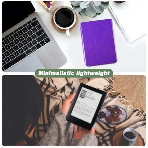 DMLuna Case for Kobo Clara 2E 6" - Ultra Slim Lightweight Folio with Auto Sleep/Wake Function, Purple | Premium PU Leather Protective Cover thumbnail 7