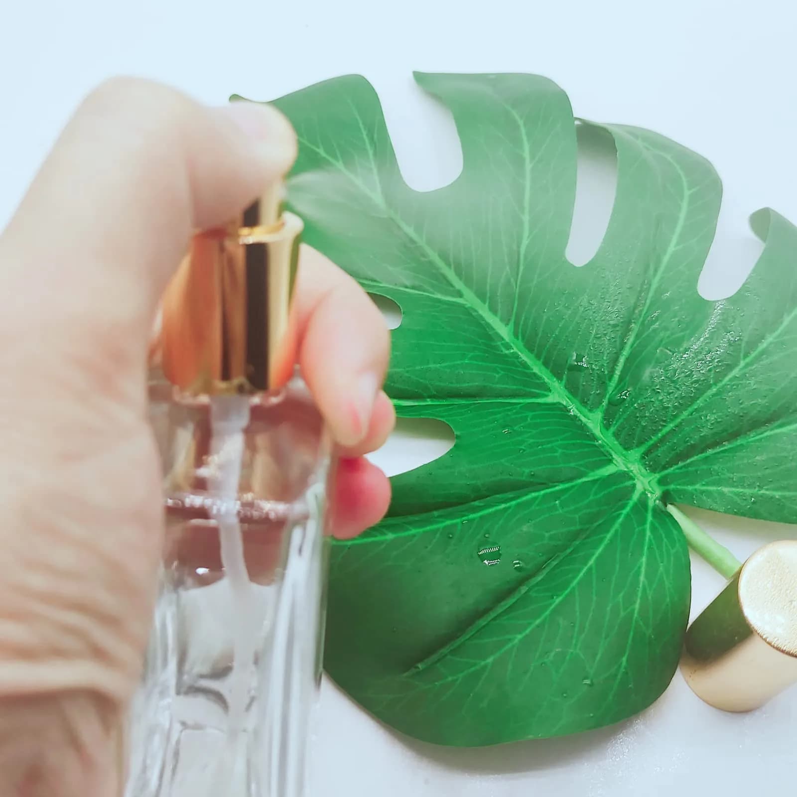 PimyRcyi 5PCS Square Glass Spray Bottle 100ml (3.4oz) | Fine Mist Refillable Perfume Container - view 7