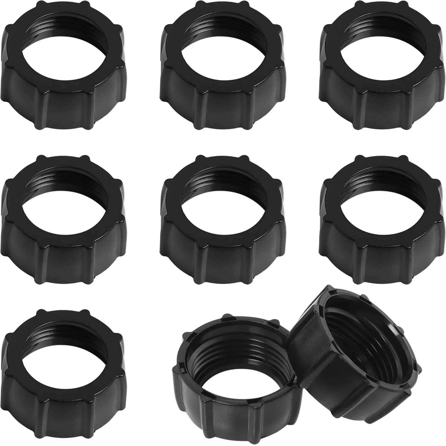 LUORNG Camera Support Ring for 17mm Ball-Joint Adapter | 9PCS Black Support in India