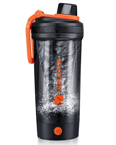 VOLTRX Gallium Electric Protein Shaker Bottle 24oz | USB Rechargeable, BPA-Free Tritan, Waterproof, Silent Motor thumbnail 1