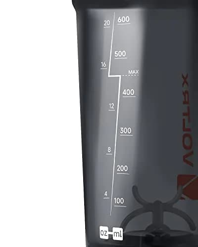 VOLTRX Gallium Electric Protein Shaker Bottle 24oz | USB Rechargeable, BPA-Free Tritan, Waterproof, Silent Motor thumbnail 4