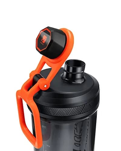 VOLTRX Gallium Electric Protein Shaker Bottle 24oz | USB Rechargeable, BPA-Free Tritan, Waterproof, Silent Motor thumbnail 7