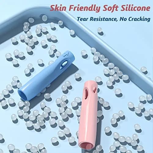 OSteed Pencil Grip, Extender & Cap 3 In 1 | Multi-Functional, Food-Grade Silicone, 6 Pcs thumbnail 6