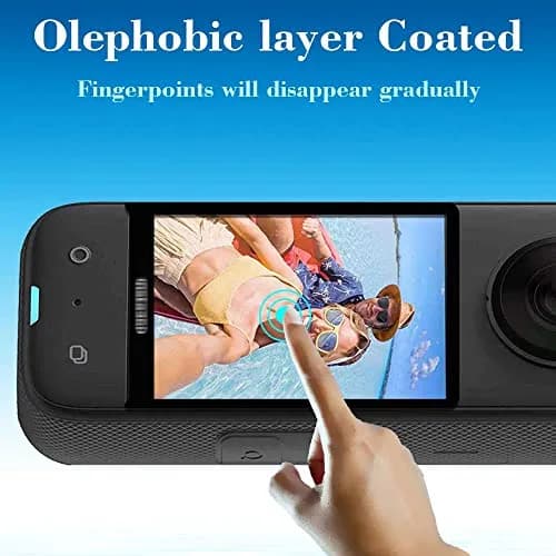 ULBTER Screen Protector for Insta360 X3 360 Camera LCD | 2 Pack, Anti-Scratch, HD Clarity, Bubble-Free thumbnail 4