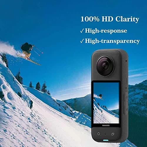 ULBTER Screen Protector for Insta360 X3 360 Camera LCD | 2 Pack, Anti-Scratch, HD Clarity, Bubble-Free thumbnail 5