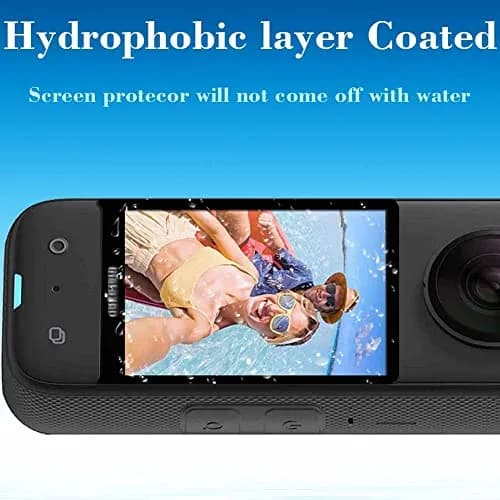 ULBTER Screen Protector for Insta360 X3 360 Camera LCD | 2 Pack, Anti-Scratch, HD Clarity, Bubble-Free thumbnail 6