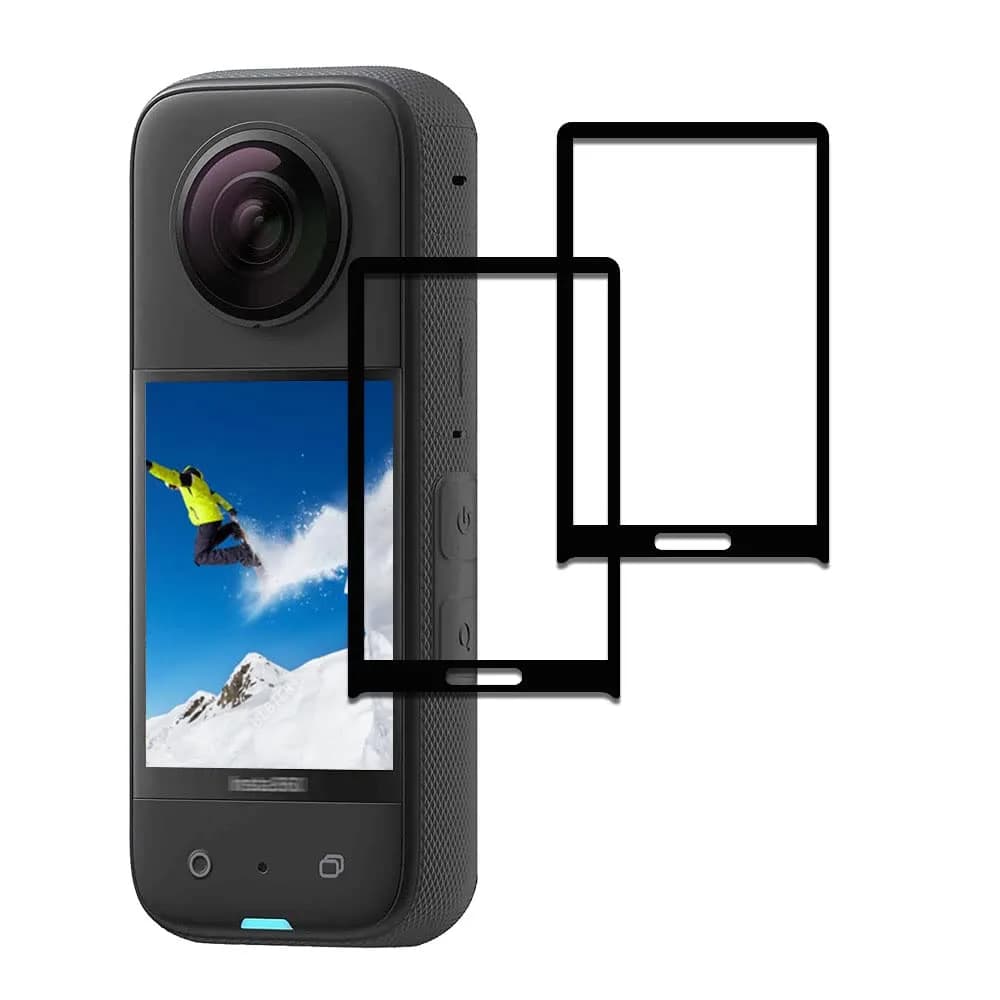 ULBTER Screen Protector for Insta360 X3 360 Camera LCD | 2 Pack, Anti-Scratch, HD Clarity, Bubble-Free - main product image
