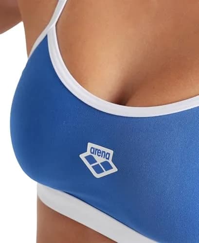 ARENA Performance Icons Solid Women's Two-Piece Swimsuit Cross Back MaxLife Bikini Size 26 | Chlorine-Resistant, UPF 50+ thumbnail 4