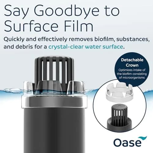 OASE CrystalSkim 350 Surface Skimmer Filter for Aquariums up to 350L | German-Engineered, Italian-Made, UL-Certified thumbnail 5