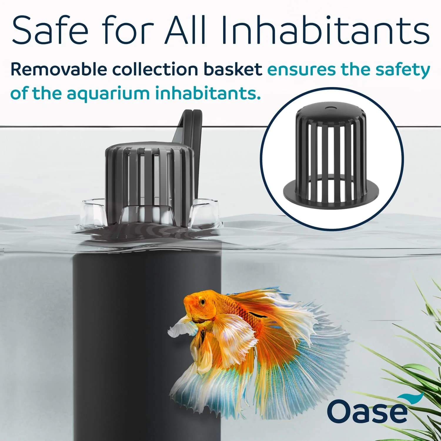 OASE CrystalSkim 350 Surface Skimmer Filter for Aquariums up to 350L | German-Engineered, Italian-Made, UL-Certified - view 7