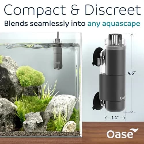 OASE CrystalSkim 350 Surface Skimmer Filter for Aquariums up to 350L | German-Engineered, Italian-Made, UL-Certified thumbnail 2