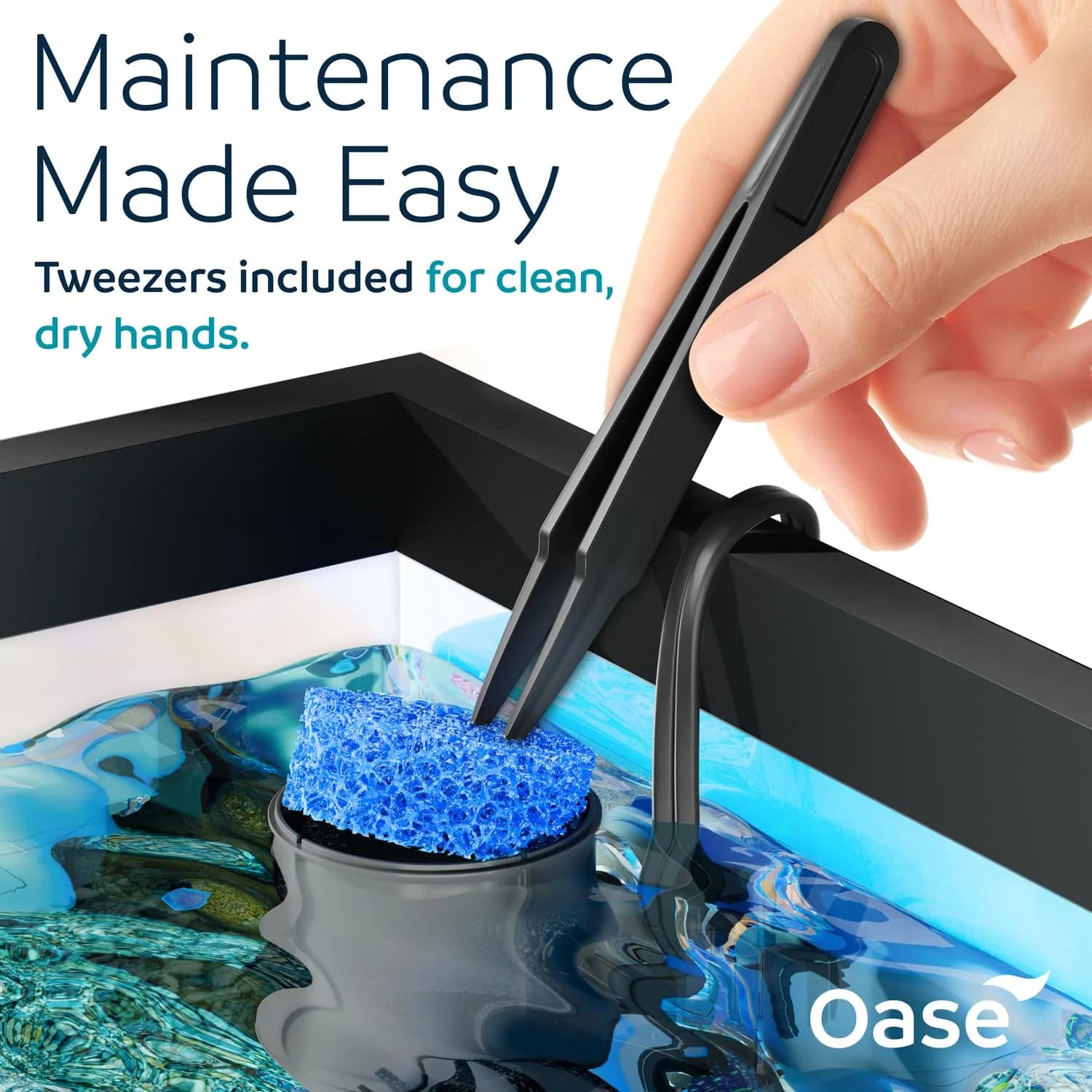 OASE CrystalSkim 350 Surface Skimmer Filter for Aquariums up to 350L | German-Engineered, Italian-Made, UL-Certified - view 4