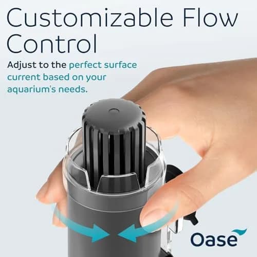 OASE CrystalSkim 600 Surface Skimmer for Freshwater and Marine Aquariums | Compact Internal Filter for Film Oil and Debris Removal thumbnail 3