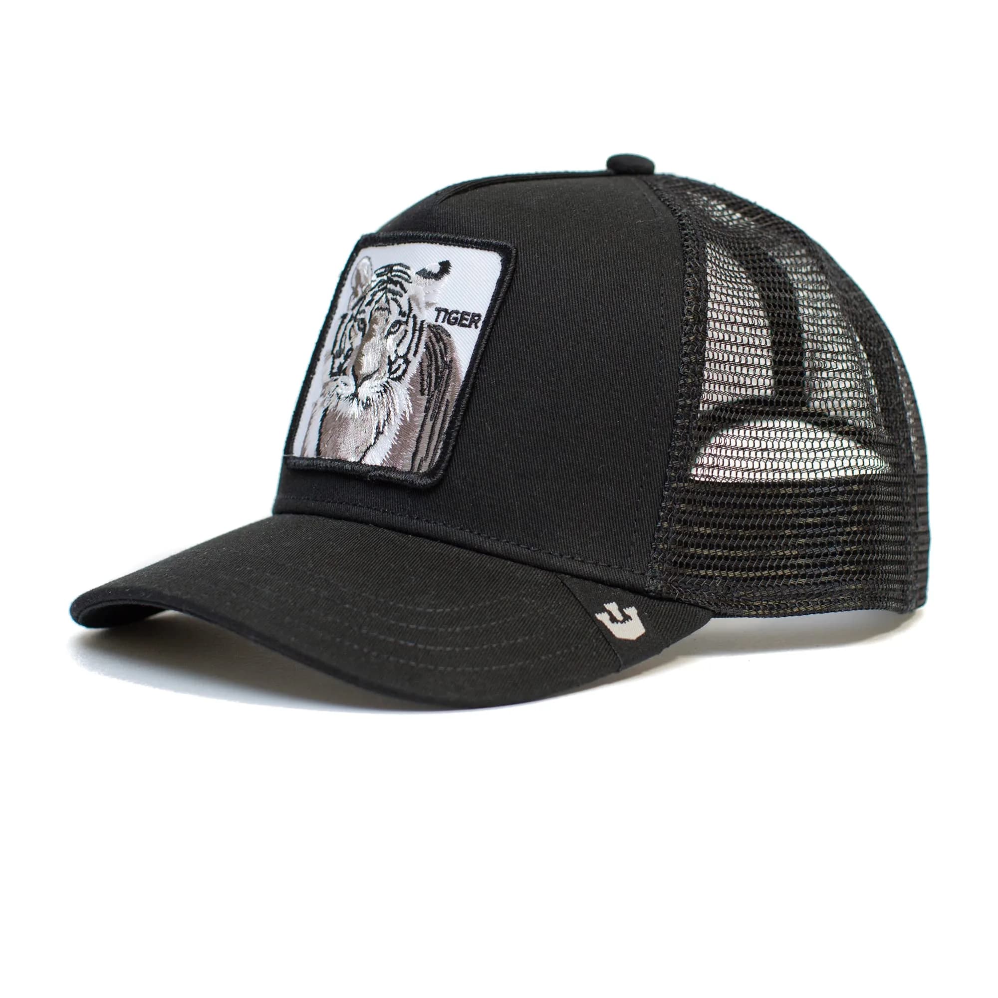 Goorin Bros. The Farm Tiger Truckin' Mesh Trucker Hat | Adjustable Snapback, 2.5" Visor - main product image
