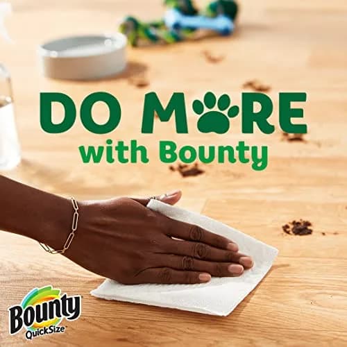 Bounty Select-A-Size Paper Towels, 8 Double Plus Rolls White, 904 Sheets Total | Absorbent & Quicker Picker Upper thumbnail 5