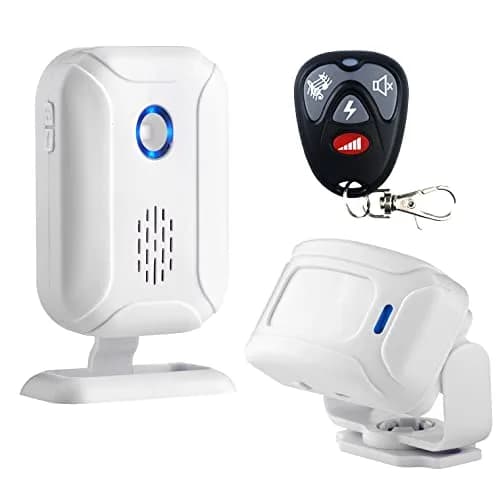 HENDUN Motion Sensor Doorbell Chime with Remote | 1 Receiver, 1 Transmitter, 1 Remote thumbnail 1