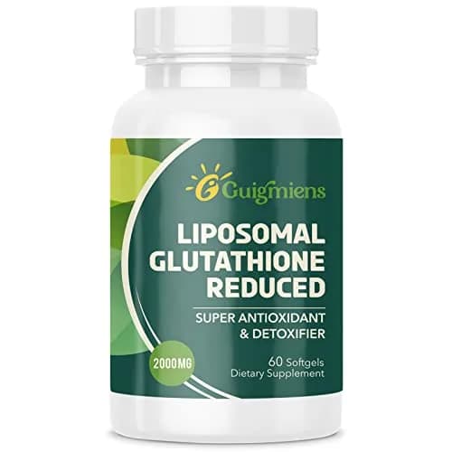 Guigmiens Liposomal Glutathione 2000 MG | Antioxidant Support for Bright Skin (70-120 chars) thumbnail 1