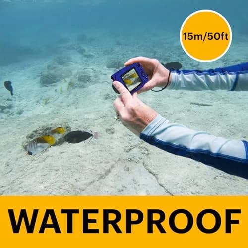 KODAK PIXPRO WPZ2 Waterproof Digital Camera 16MP 4X Optical Zoom Blue | 15m Waterproof, 1080p HD Video thumbnail 5