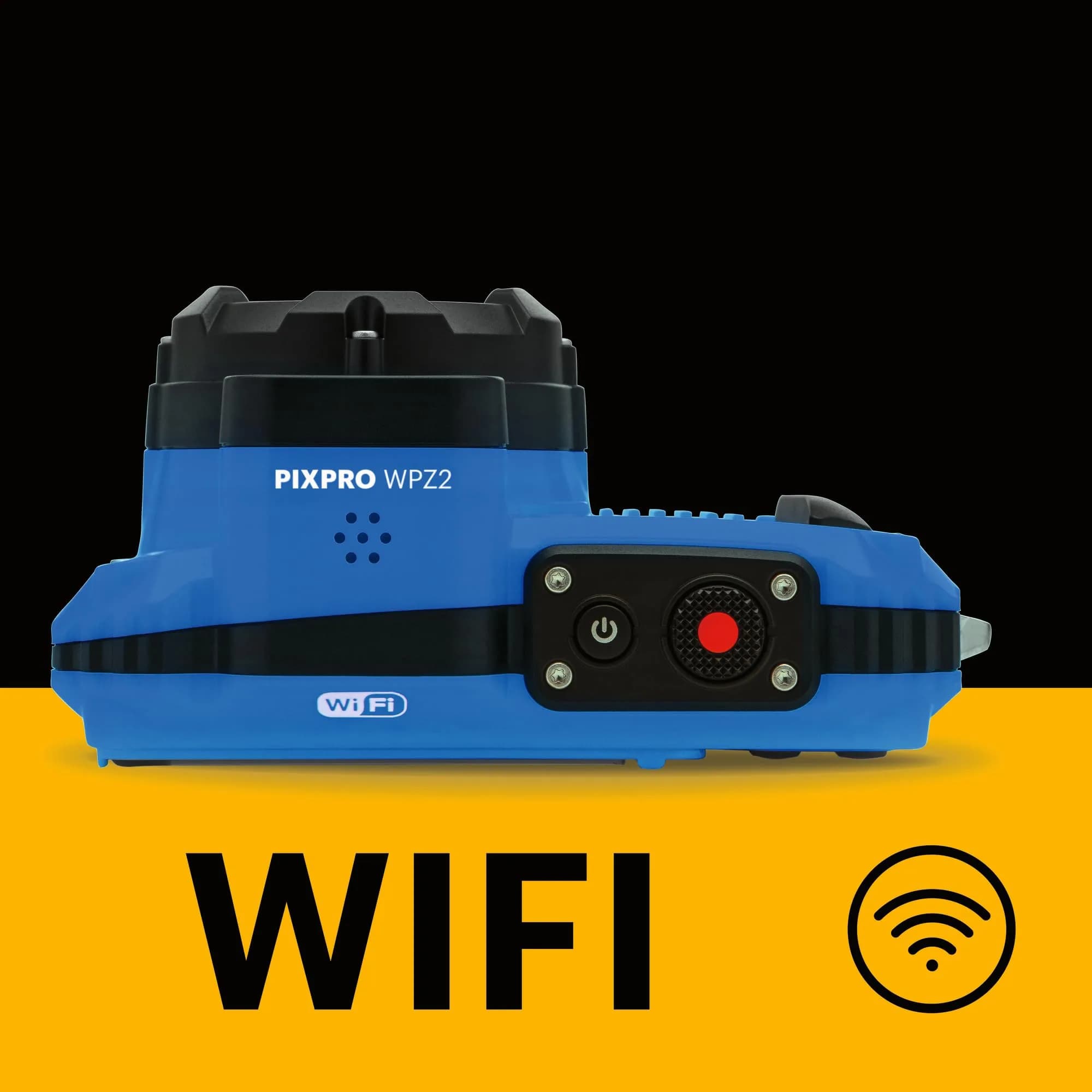 KODAK PIXPRO WPZ2 Waterproof Digital Camera 16MP 4X Optical Zoom Blue | 15m Waterproof, 1080p HD Video - view 9