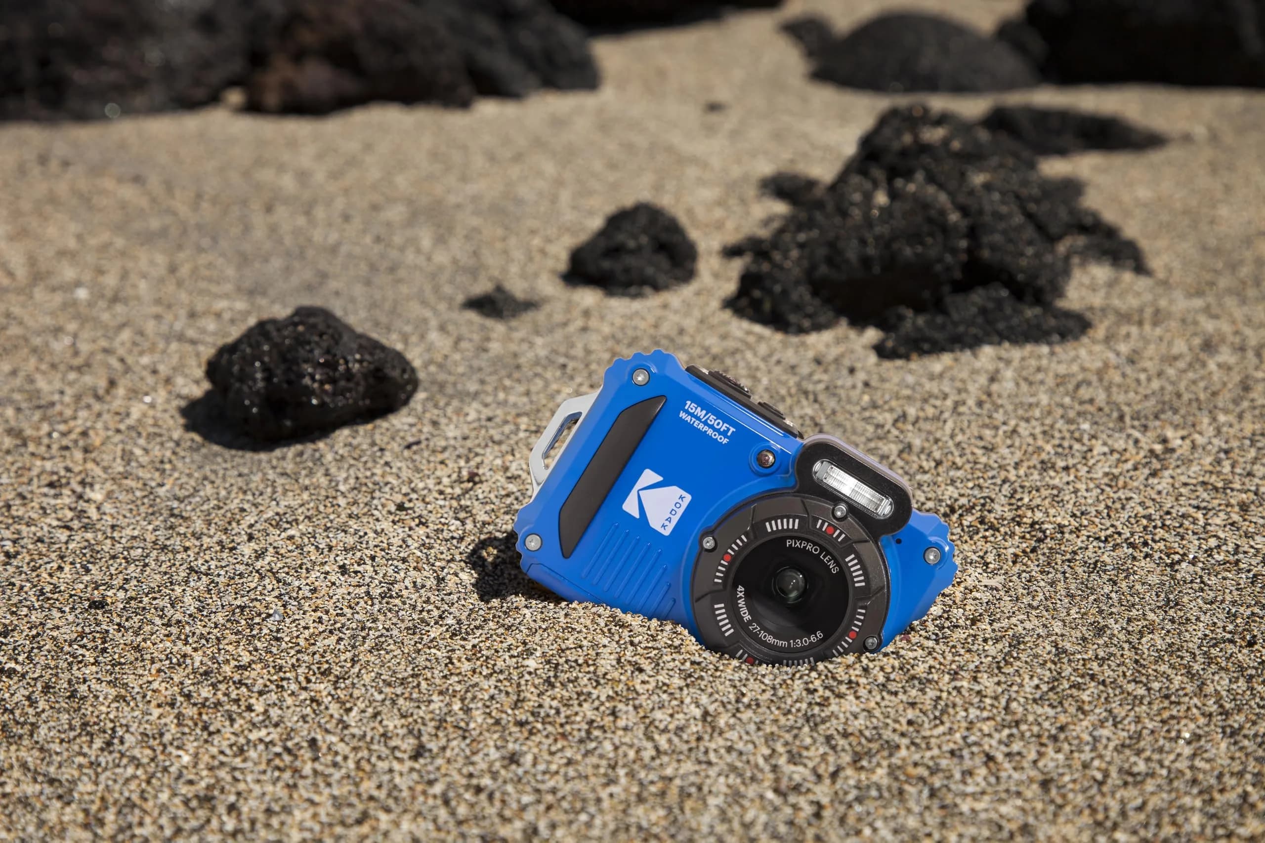 KODAK PIXPRO WPZ2 Waterproof Digital Camera 16MP 4X Optical Zoom Blue | 15m Waterproof, 1080p HD Video - view 2