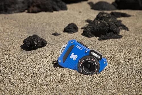 KODAK PIXPRO WPZ2 Waterproof Digital Camera 16MP 4X Optical Zoom Blue | 15m Waterproof, 1080p HD Video thumbnail 2
