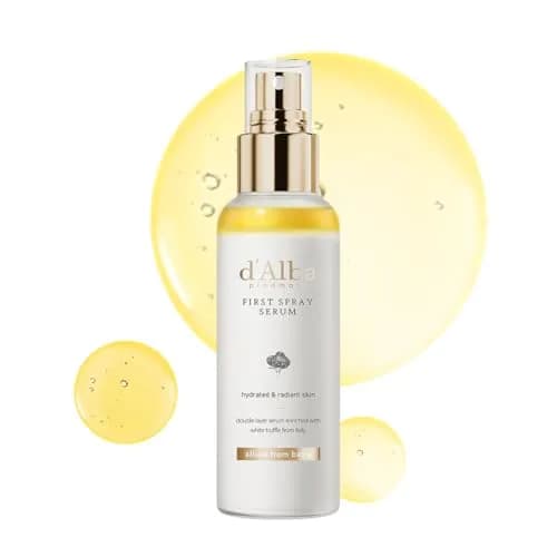 d'alba Piedmont Italian White Truffle First Spray Serum 100ml (3.38 Fl Oz) | Vegan Glow Mist for All Skin Types thumbnail 1