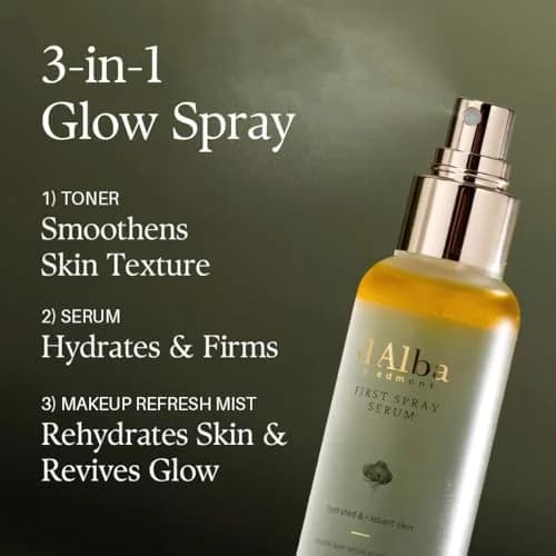 d'alba Piedmont Italian White Truffle First Spray Serum 100ml (3.38 Fl Oz) | Vegan Glow Mist for All Skin Types thumbnail 5