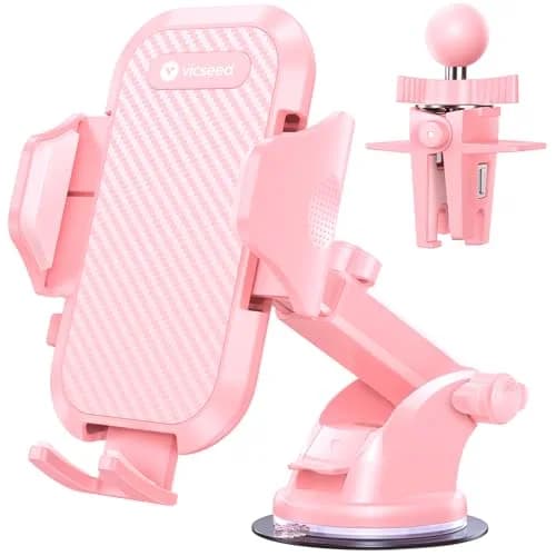 VICSEED Stable Car Phone Holder [Upgraded Strongest Suction, Won't Break] thumbnail 1