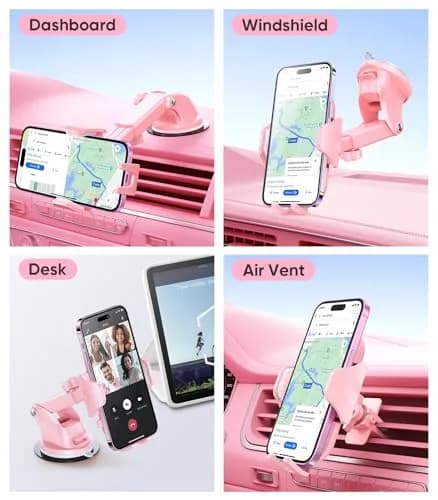 VICSEED Stable Car Phone Holder [Upgraded Strongest Suction, Won't Break] thumbnail 2