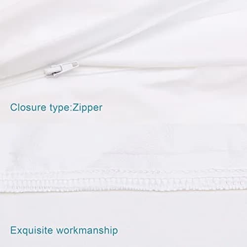 NTBAY Waterproof Standard Pillow Protectors | 4 Pack, White, Quiet TPU Layer, Zippered Fit (20 x 26 Inches) thumbnail 4