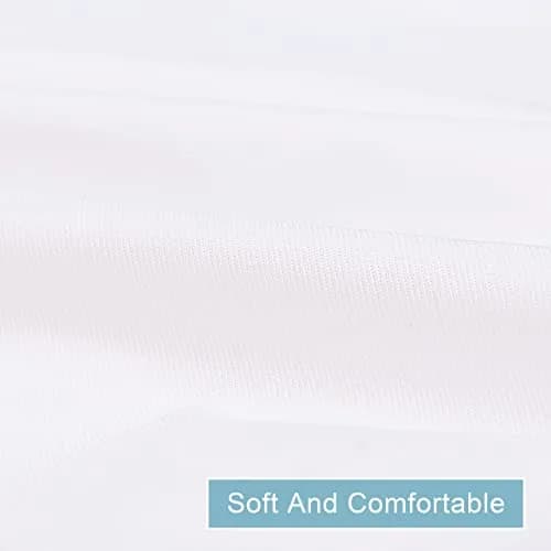 NTBAY Waterproof King Pillow Protectors 4 Pack | Quiet TPU Waterproof Layer, Zippered Full Coverage, Microfiber, White thumbnail 6