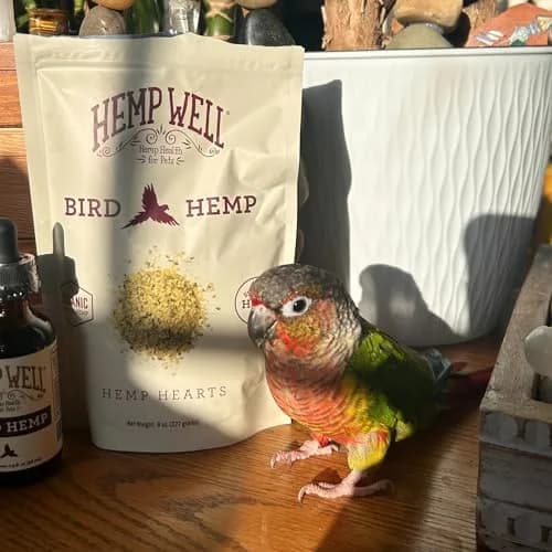 Hemp Well Organic Hemp Hearts for Birds 8 oz (227 g) | Immune & Relaxation Support thumbnail 7