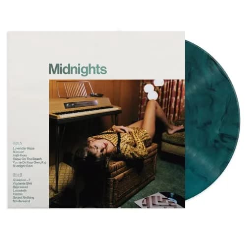 EMI Midnights Jade Green Edition LP | Taylor Swift Pop Vinyl Record thumbnail 1