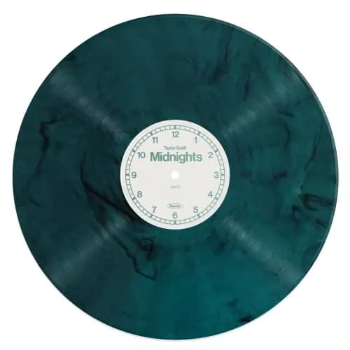 EMI Midnights Jade Green Edition LP | Taylor Swift Pop Vinyl Record thumbnail 3