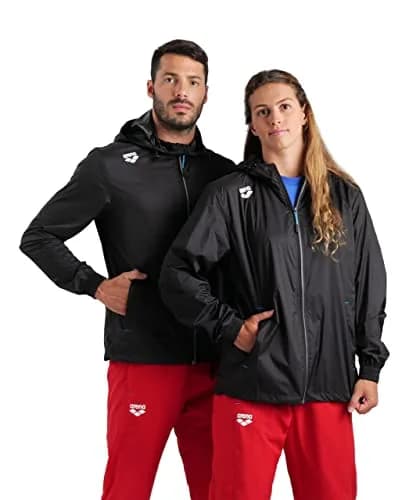 ARENA Windbreaker Jacket Large | Unisex Regular Fit, Packable & Water Resistant thumbnail 2