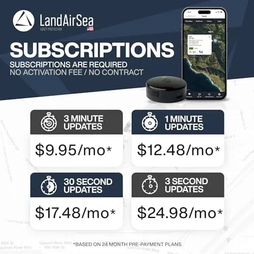 LandAirSea Overdrive GPS Tracker — Extended Battery, Waterproof, Magnetic | Real-Time Asset Tracking thumbnail 5