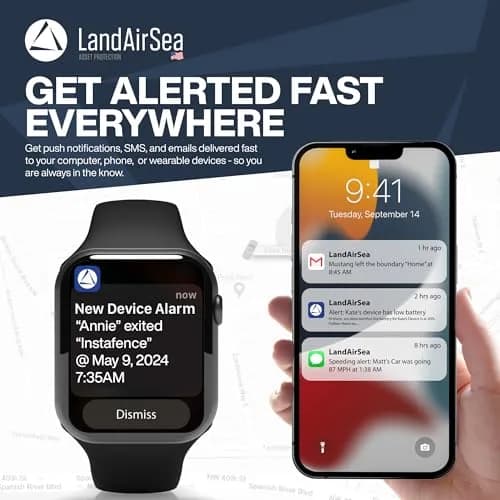 LandAirSea Overdrive GPS Tracker — Extended Battery, Waterproof, Magnetic | Real-Time Asset Tracking thumbnail 7