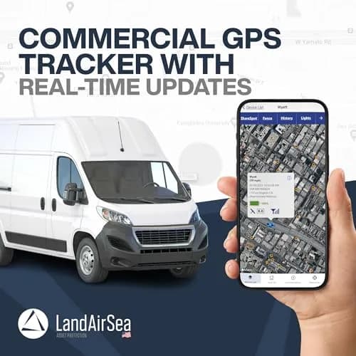 LandAirSea Overdrive GPS Tracker — Extended Battery, Waterproof, Magnetic | Real-Time Asset Tracking thumbnail 2