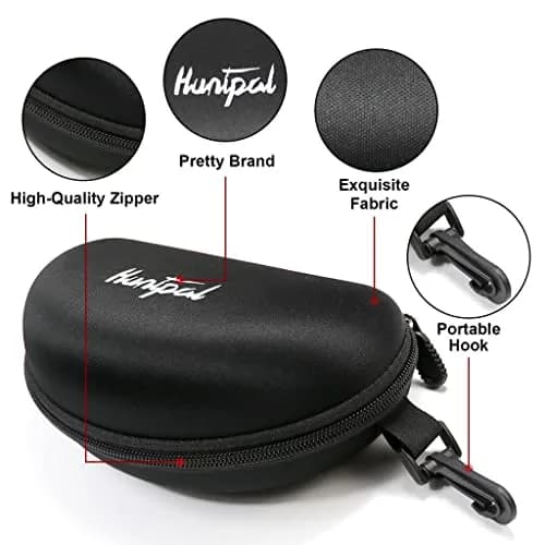 HUNTPAL Safety Glasses with 4 Interchangeable Lenses | ANSI Z87+ UV400 Protection thumbnail 4