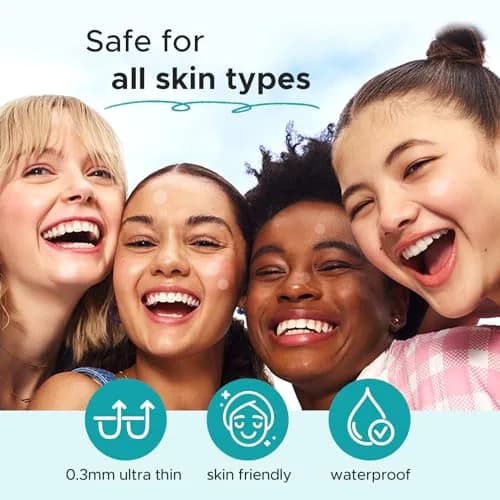 TKTK Acne Patch Hydrocolloid Cover 4 Sizes | Tea Tree & Calendula for All Skin Types thumbnail 5