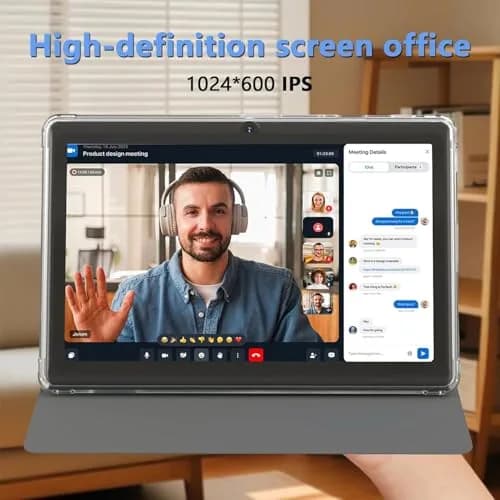 CUPEISI Android 14 Tablet 7 inch with Case | 8GB RAM + 32GB ROM, Expandable to 1TB, HD Touch Screen, WiFi, Bluetooth, 1024x600 thumbnail 6